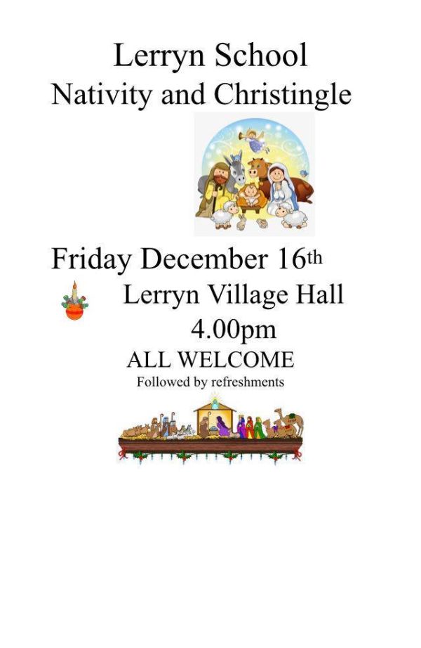 Lerryn School Nativity and Christingle Lerryn